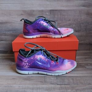 Nike Free 5.0 Galaxy Print Sneakers
